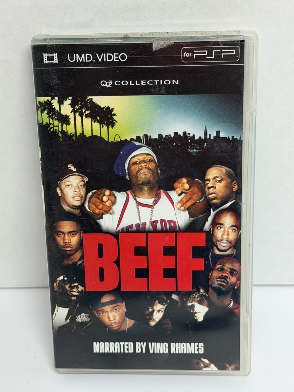 Beef (UMD-Movie, 2005) Works Sony Playstation Portable PSP 50 Cent DMX Ice T Dre